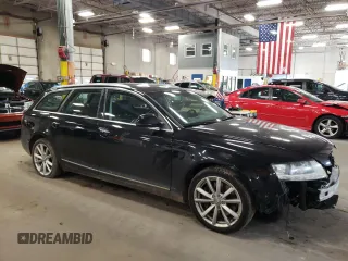 2009 Audi A6 with VIN WAUXG74F19N032681, listed as a Copart auction lot 68731214 with 241,768 mi miles and Salvage title. Bid and sale history available at DreamBid. Image 4.