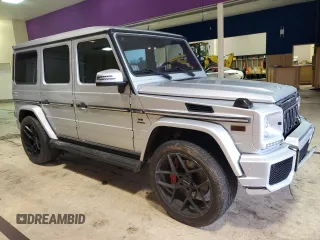 2015 Mercedes-Benz G-Class G 63 AMG with VIN WDCYC7DF8FX240439, listed as a Copart auction lot 47231854 with 47,094 mi miles. Bid and sale history available at carsss.com. Image 4.