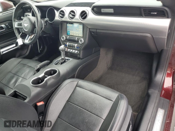 2018 Ford Mustang EcoBoost with VIN 1FA6P8TH5J5110591, listed as a Copart auction lot 59494075 with 78,496 mi miles and Salvage title. Bid and sale history available at DreamBid. Image 8.