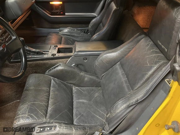 1986 Chevrolet Corvette with VIN 1G1YY6788G5905988, listed as a Copart auction lot 45425575 with 44,988 mi miles and Salvage Title. Bid and sale history available at carsss.com. Image 6.