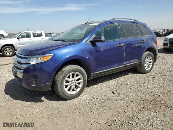 2013 Ford Edge SE with VIN 2FMDK3GC4DBC78087, listed as a Copart auction lot 49721555 with 138,856 mi miles and Salvage Title. Bid and sale history available at carsss.com. Image 1.