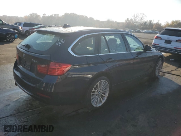 2014 BMW 3 Series 328i xDrive with VIN WBA3G7C51EKN36344, listed as a Copart auction lot 76963514 with 105,975 mi miles and Salvage Title. Bid and sale history available at carsss.com. Image 3.
