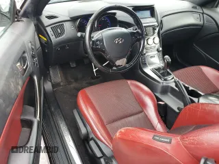 2013 Hyundai Genesis Coupe Grand Touring with VIN KMHHU6KJ7DU098549, listed as a Copart auction lot 57815265 with 115,763 mi miles and Salvage title. Bid and sale history available at DreamBid. Image 8.