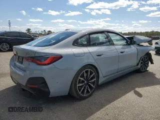 2023 BMW i4 M50 z VIN WBY33AW03PFR42535, wystawiony jako Copart lot #51499445 z przebiegiem 15 248 mil mil oraz Szkoda całkowita • Salvage title. Historia ofert i sprzedaży dostępna na DreamBid. Obrazek 3.
