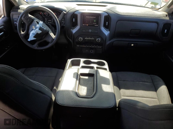 2020 Chevrolet Silverado 1500 Custom with VIN 1GCRWBEK8LZ243650, listed as a Copart auction lot 80707824 with 80,320 mi miles and Salvage Title. Bid and sale history available at carsss.com. Image 8.