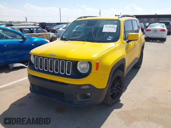 2016 Jeep Renegade Latitude z VIN ZACCJABT1GPD53424, wystawiony jako IAAI lot #42349781 z przebiegiem 108 209 mil mil oraz . Historia ofert i sprzedaży dostępna na DreamBid. Obrazek 17.