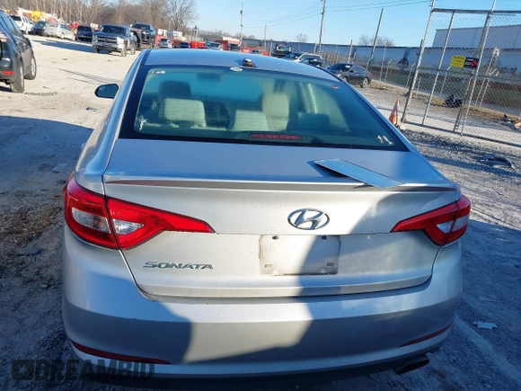 2017 Hyundai Sonata SE with VIN 5NPE24AF6HH446937, listed as a IAAI auction lot 41662562 with 180,436 mi miles. Bid and sale history available at carsss.com. Image 16.