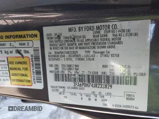 2018 Ford Fusion SE z VIN 3FA6P0H74JR233829, wystawiony jako IAAI lot #42049766 z przebiegiem 120 370 mil mil oraz . Historia ofert i sprzedaży dostępna na DreamBid. Obrazek 9.