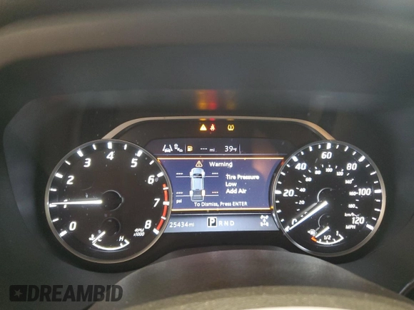 2023 Nissan Titan SV с VIN 1N6AA1EC1PN113475, выставлен на аукционе Copart как лот 85920794 с пробегом 25 434 миль миль и Списание • Salvage title. История ставок и продаж доступна на DreamBid. Изображение 9.
