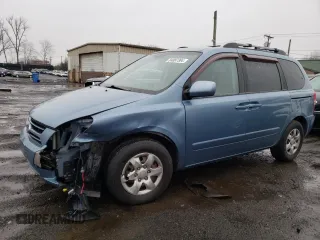 2007 Kia Sedona with VIN KNDMB133976140644, listed as a Copart auction lot 84087384 with 101,497 mi miles and Salvage Title. Bid and sale history available at carsss.com. Image 1.