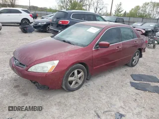 2005 Honda Accord EX z VIN 1HGCM56765A015284, wystawiony jako IAAI lot #42065143 z przebiegiem 283 360 mil mil oraz . Historia ofert i sprzedaży dostępna na DreamBid. Obrazek 2.