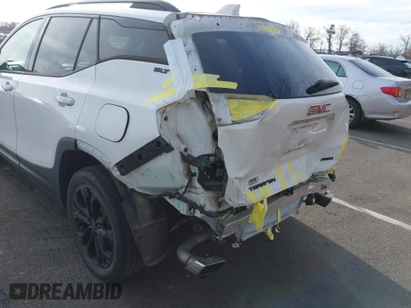 2019 GMC Terrain SLT with VIN 3GKALVEX2KL215372, listed as a IAAI auction lot 40872800 with 54,244 mi miles. Bid and sale history available at carsss.com. Image 6.