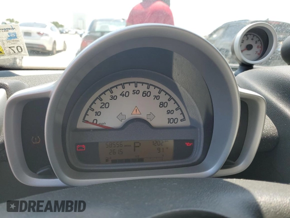 2009 Smart fortwo Passion z VIN WMEEK31X59K222243, wystawiony jako Copart lot #57106435 z przebiegiem 58 556 mil mil oraz Szkody całkowita. Historia ofert i sprzedaży dostępna na DreamBid. Obrazek 9.