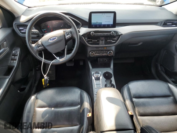 2021 Ford Escape SEL with VIN 1FMCU9H63MUA70536, listed as a Copart auction lot 59967975 with 79,389 mi miles and Salvage title. Bid and sale history available at DreamBid. Image 8.