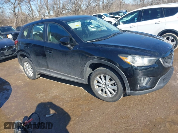 2014 Mazda CX-5 Sport with VIN JM3KE2BE7E0313978, listed as a IAAI auction lot 41437144 with 161,181 mi miles and . Bid and sale history available at carsss.com. Image 1.