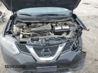 2016 Nissan Rogue S with VIN JN8AT2MV5GW151523, listed as a Copart auction lot 46334555 with 144,065 mi miles and Salvage Title. Bid and sale history available at carsss.com. Image 12.