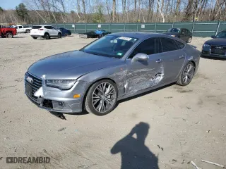2017 Audi A7 Prestige with VIN WAU22AFC3HN057122, listed as a Copart auction lot 49595363 with 98,734 mi miles. Bid and sale history available at carsss.com. Image 1.