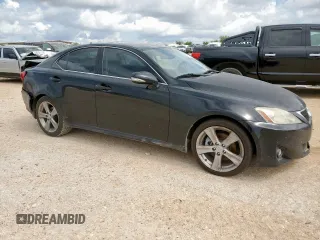 2012 Lexus IS 250 with VIN JTHBF5C26C5166479, listed as a Copart auction lot 62152895 with 183,147 mi miles and Salvage title. Bid and sale history available at DreamBid. Image 4.