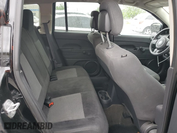 2017 Jeep Compass Sport SE with VIN 1C4NJDBB7HD173530, listed as a Copart auction lot 55295085 with 112,391 mi miles and Salvage title. Bid and sale history available at DreamBid. Image 10.