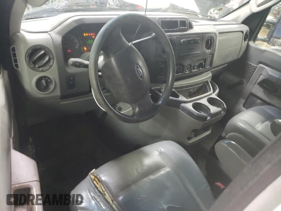 2011 Ford Econoline Cargo Commercial with VIN 1FTNE1EW8BDA85756, listed as a Copart auction lot 46987415 with 191,612 mi miles and Salvage Title. Bid and sale history available at DreamBid. Image 8.