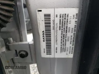 2004 Volvo V70 с VIN YV1SJ52Y142408677, выставлен на аукционе Copart как лот 52483735 с пробегом 187 532 миль миль и Чистый • Clean title. История ставок и продаж доступна на DreamBid. Изображение 12.
