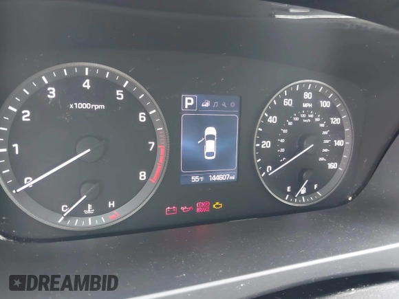 2017 Hyundai Sonata 2.4L z VIN 5NPE24AF2HH483323, wystawiony jako IAAI lot #42322738 z przebiegiem 144 607 mil mil oraz . Historia ofert i sprzedaży dostępna na DreamBid. Obrazek 7.