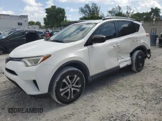 2017 Toyota RAV4 LE with VIN JTMZFREV0HJ711976, listed as a Copart auction lot 54568645 with 73,349 mi miles and Salvage Title. Bid and sale history available at DreamBid. Image 1.