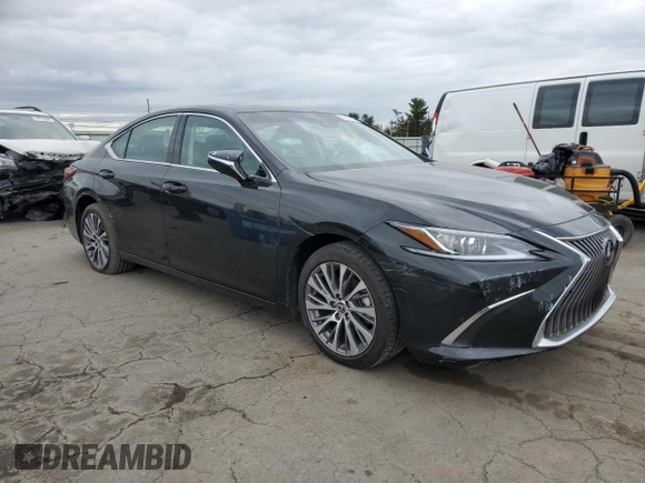 2021 Lexus ES with VIN 58ADZ1B13MU089293, listed as a Copart auction lot 53863435 with 15,351 mi miles and Salvage Title. Bid and sale history available at carsss.com. Image 4.