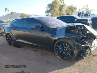 2022 Tesla Model S with VIN 5YJSA1E57NF493457, listed as a IAAI auction lot 41456284 with Not Provided miles and . Bid and sale history available at DreamBid. Image 20.