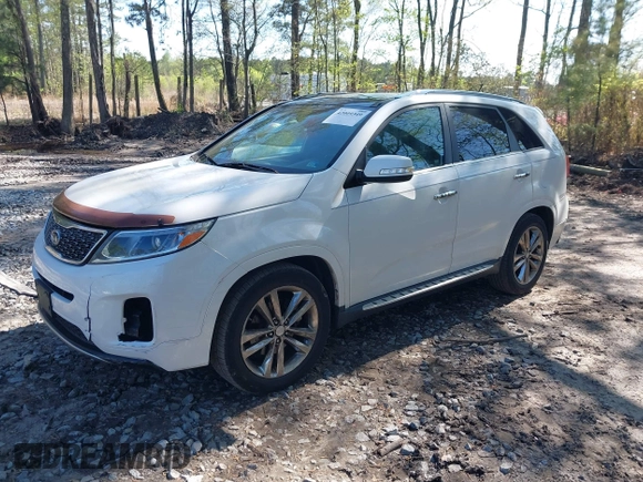 2014 Kia Sorento SX with VIN 5XYKW4A72EG492736, listed as a IAAI auction lot 42009349 with 165,492 mi miles. Bid and sale history available at carsss.com. Image 18.
