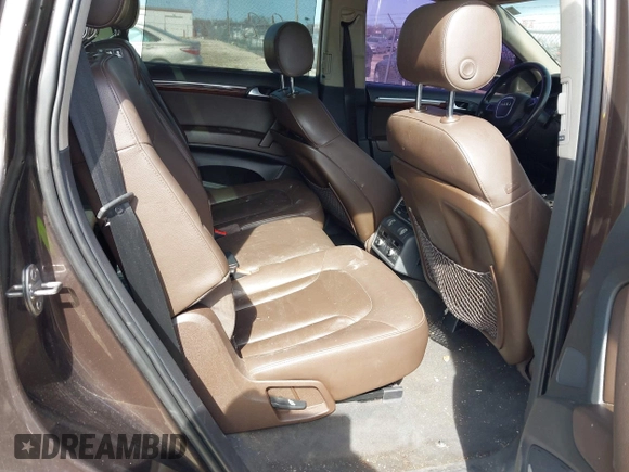 2011 Audi Q7 3.0L TDI Premium Plus with VIN WA1LMAFE9BD005066, listed as a IAAI auction lot 41781981 with 164,428 mi miles. Bid and sale history available at carsss.com. Image 8.