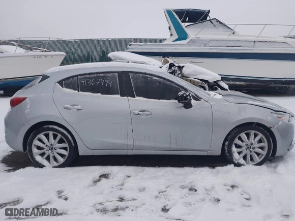 2017 Mazda Mazda3 5-Door Touring with VIN 3MZBN1L71HM135213, listed as a IAAI auction lot 41367494 with NaN miles. Bid and sale history available at carsss.com. Image 13.