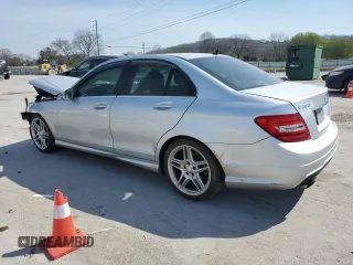 2014 Mercedes-Benz C 250 Sport with VIN WDDGF4HB2EG253481, listed as a Copart auction lot 50882175 with 132,494 mi miles and Salvage Title. Bid and sale history available at DreamBid. Image 2.