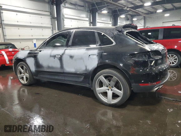 2016 Porsche Macan S with VIN WP1AB2A56GLB45765, listed as a Copart auction lot 57125575 with 102,307 mi miles and Salvage title. Bid and sale history available at DreamBid. Image 2.