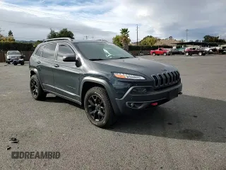 2017 Jeep Cherokee Trailhawk L Plus with VIN 1C4PJMBB1HW538426, listed as a Copart auction lot 81583654 with 120,602 mi miles and Salvage Title. Bid and sale history available at carsss.com. Image 11.