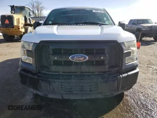 2016 Ford F-150 XL with VIN 1FTMF1C85GKE32895, listed as a Copart auction lot 47077455 with 122,129 mi miles and Salvage Title. Bid and sale history available at carsss.com. Image 5.