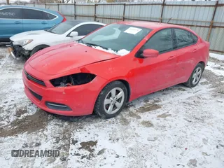 2016 Dodge Dart SXT with VIN 1C3CDFBA6GD720517, listed as a IAAI auction lot 41634276 with 121,260 mi miles and . Bid and sale history available at carsss.com. Image 2.