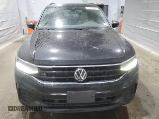 2022 Volkswagen Tiguan SE R-Line Black with VIN 3VV8B7AX3NM105154, listed as a Copart auction lot 58856995 with 76,723 mi miles and Clean title. Bid and sale history available at DreamBid. Image 5.