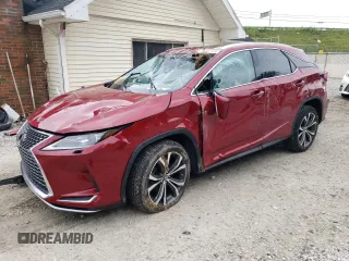 2022 Lexus RX with VIN 2T2HZMDA3NC331425, listed as a Copart auction lot 66683604 with 26,743 mi miles and Salvage Title. Bid and sale history available at carsss.com. Image 1.
