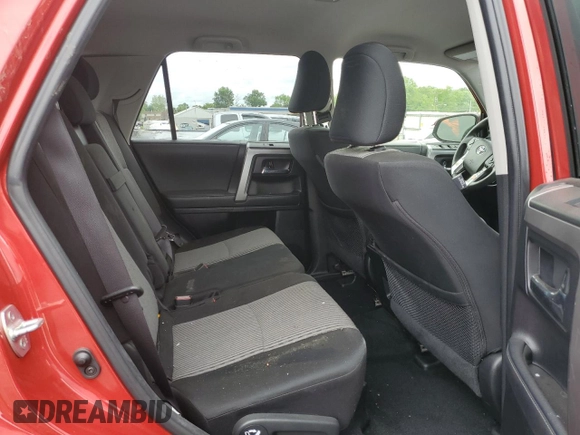2023 Toyota 4Runner SR5 with VIN JTEMU5JR7P6167782, listed as a Copart auction lot 57796595 with 26,743 mi miles and Salvage title. Bid and sale history available at DreamBid. Image 11.