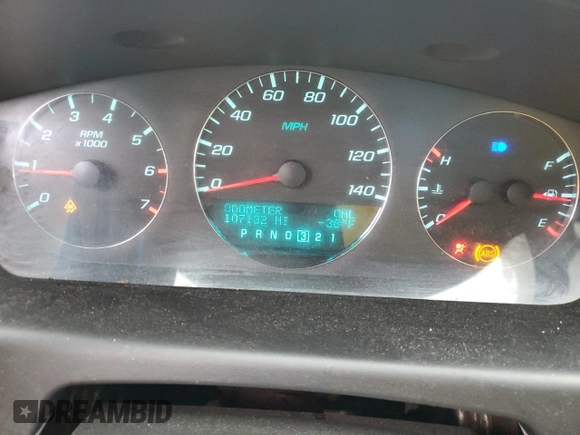 2006 Chevrolet Impala LT 3.9L with VIN 2G1WC581969307508, listed as a Copart auction lot 52126735 with 107,132 mi miles and Salvage Title. Bid and sale history available at DreamBid. Image 9.