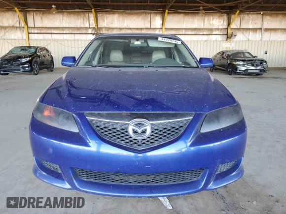 2004 Mazda Mazda6 s with VIN 1YVHP80D145N16404, listed as a Copart auction lot 44018745 with 202,197 mi miles and Salvage Title. Bid and sale history available at carsss.com. Image 5.