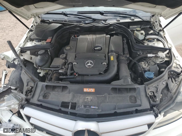 2012 Mercedes-Benz C-Class C 250 with VIN WDDGJ4HBXCF741630, listed as a Copart auction lot 52004645 with 91,428 mi miles and Salvage Title. Bid and sale history available at carsss.com. Image 13.
