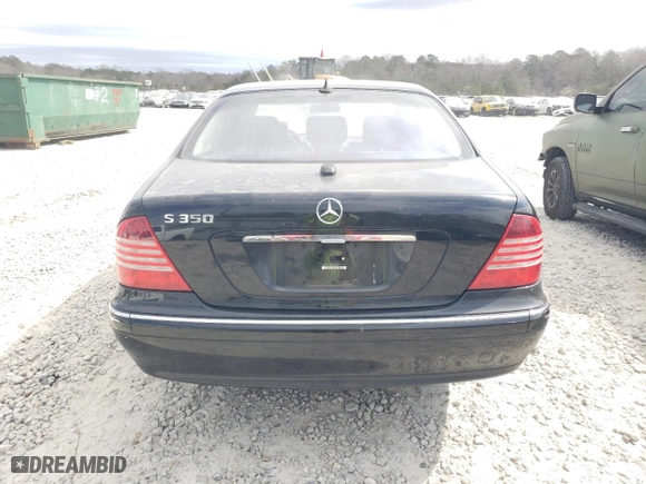 2006 Mercedes-Benz S-Class 3.7L with VIN WDBNF67J36A469946, listed as a Copart auction lot 47542665 with 127,707 mi miles and Clean Title. Bid and sale history available at carsss.com. Image 6.