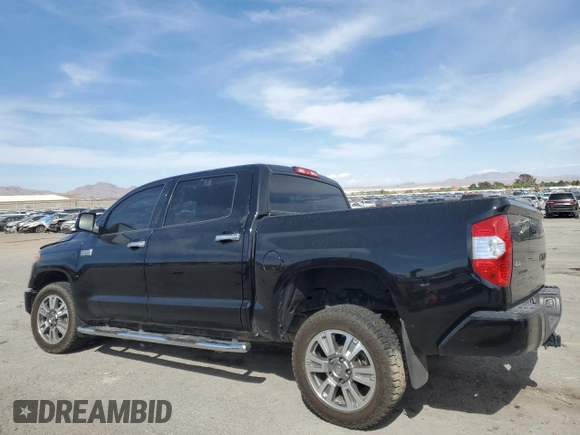 2015 Toyota Tundra Platinum z VIN 5TFAW5F15FX439338, wystawiony jako Copart lot #53471185 z przebiegiem 93 454 mil mil oraz Szkoda całkowita • Salvage title. Historia ofert i sprzedaży dostępna na DreamBid. Obrazek 2.