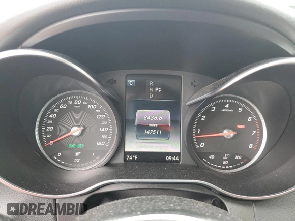 2017 Mercedes-Benz C 300 with VIN 55SWF4JB8HU188472, listed as a Copart auction lot 54317805 with 147,511 mi miles and Salvage Title. Bid and sale history available at carsss.com. Image 9.