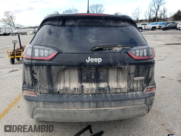 2019 Jeep Cherokee Latitude with VIN 1C4PJLCB2KD297214, listed as a Copart auction lot 42178295 with Not Provided miles and Salvage Title. Bid and sale history available at DreamBid. Image 6.