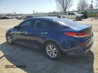 2019 Kia Optima LX with VIN 5XXGT4L33KG277679, listed as a Copart auction lot 48365435 with 124,878 mi miles and Salvage Title. Bid and sale history available at carsss.com. Image 2.