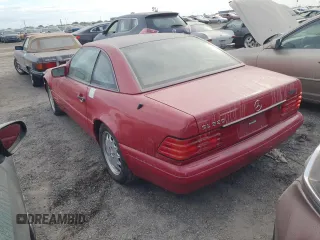 1997 Mercedes-Benz SL-Class with VIN WDBFA63F1VF144556, listed as a Copart auction lot 74490744 with 0 mi miles and Salvage Title. Bid and sale history available at carsss.com. Image 2.