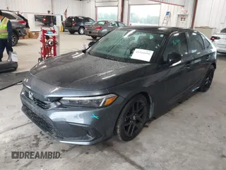 2024 Honda Civic Sport with VIN 2HGFE2F55RH572010, listed as a IAAI auction lot 41944490 with 12,157 mi miles and . Bid and sale history available at DreamBid. Image 2.
